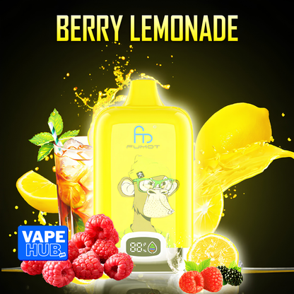 Fumot RandM Tornado 12000 12K Puffs Disposable Vape 2% Berry Lemonade