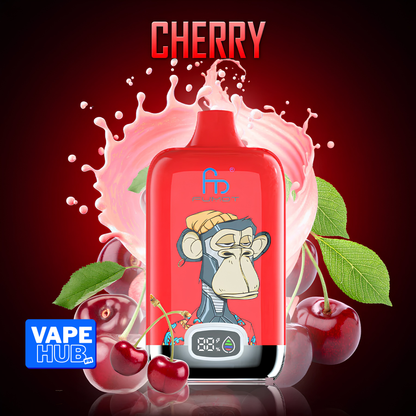 Fumot RandM Tornado 12000 12K Puffs Disposable Vape 2% Cherry