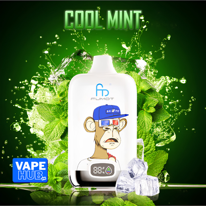 Fumot RandM Tornado 12000 12K Puffs Disposable Vape 2% Cool Mint