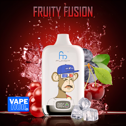 Fumot RandM Tornado 12000 12K Puffs Disposable Vape 2% Fruity Fusion