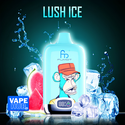 Fumot RandM Tornado 12000 12K Puffs Disposable Vape 2% Lush Ice