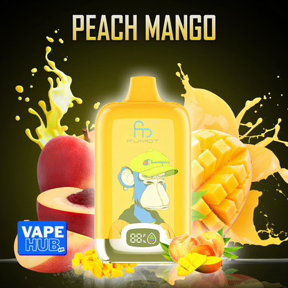 Fumot RandM Tornado 12000 12K Puffs Disposable Vape 2% Peach Mango