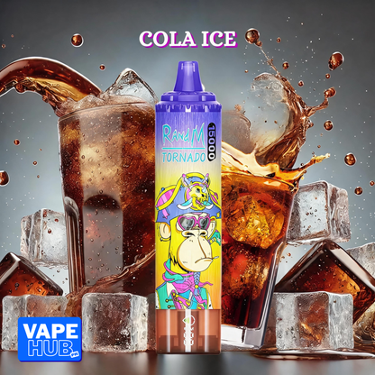Fumot RandM Tornado 15000 15K Puffs Disposable Vape 2% Cola Ice