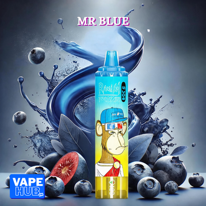 Fumot RandM Tornado 15000 15K Puffs Disposable Vape 2% Mr Blue