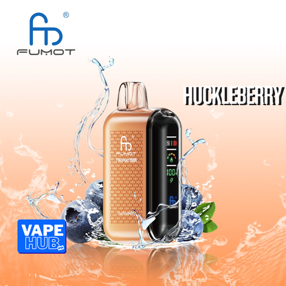 Fumot RandM Tornado 20000 20K Puffs Disposable Vape 2% Huckleberry