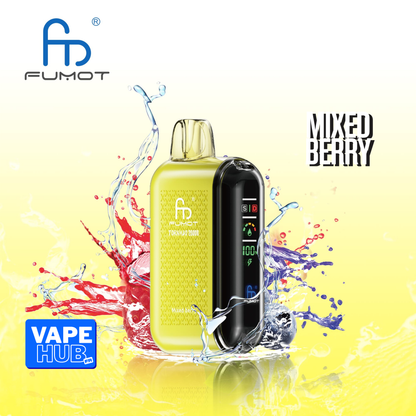 Fumot RandM Tornado 20000 20K Puffs Disposable Vape 2% Mixed Berry