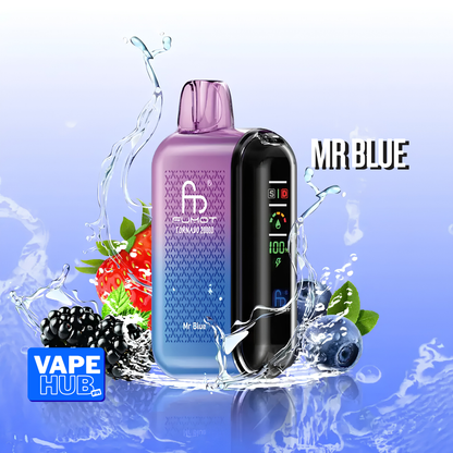 Fumot RandM Tornado 20000 20K Puffs Disposable Vape 2% Mr Blue