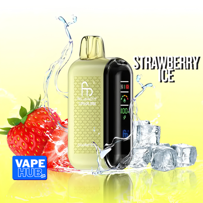 Fumot RandM Tornado 20000 20K Puffs Disposable Vape 2% Strawberry Ice