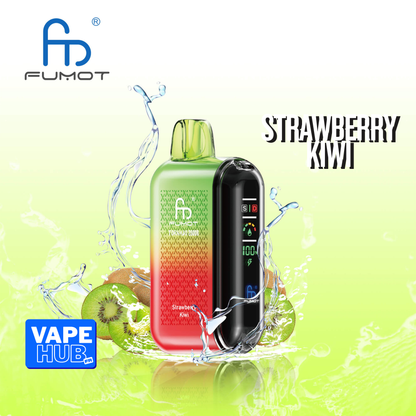 Fumot RandM Tornado 20000 20K Puffs Disposable Vape 2% Strawberry Kiwi