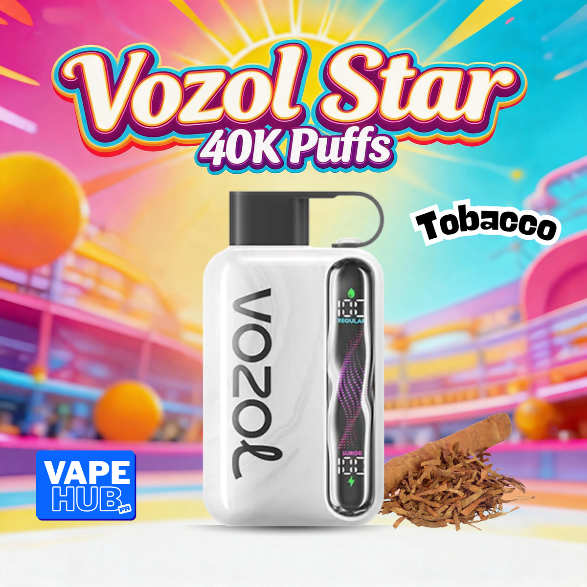 Vozol Star 40000 40K Puffs Disposable Vape 5% Tobacco