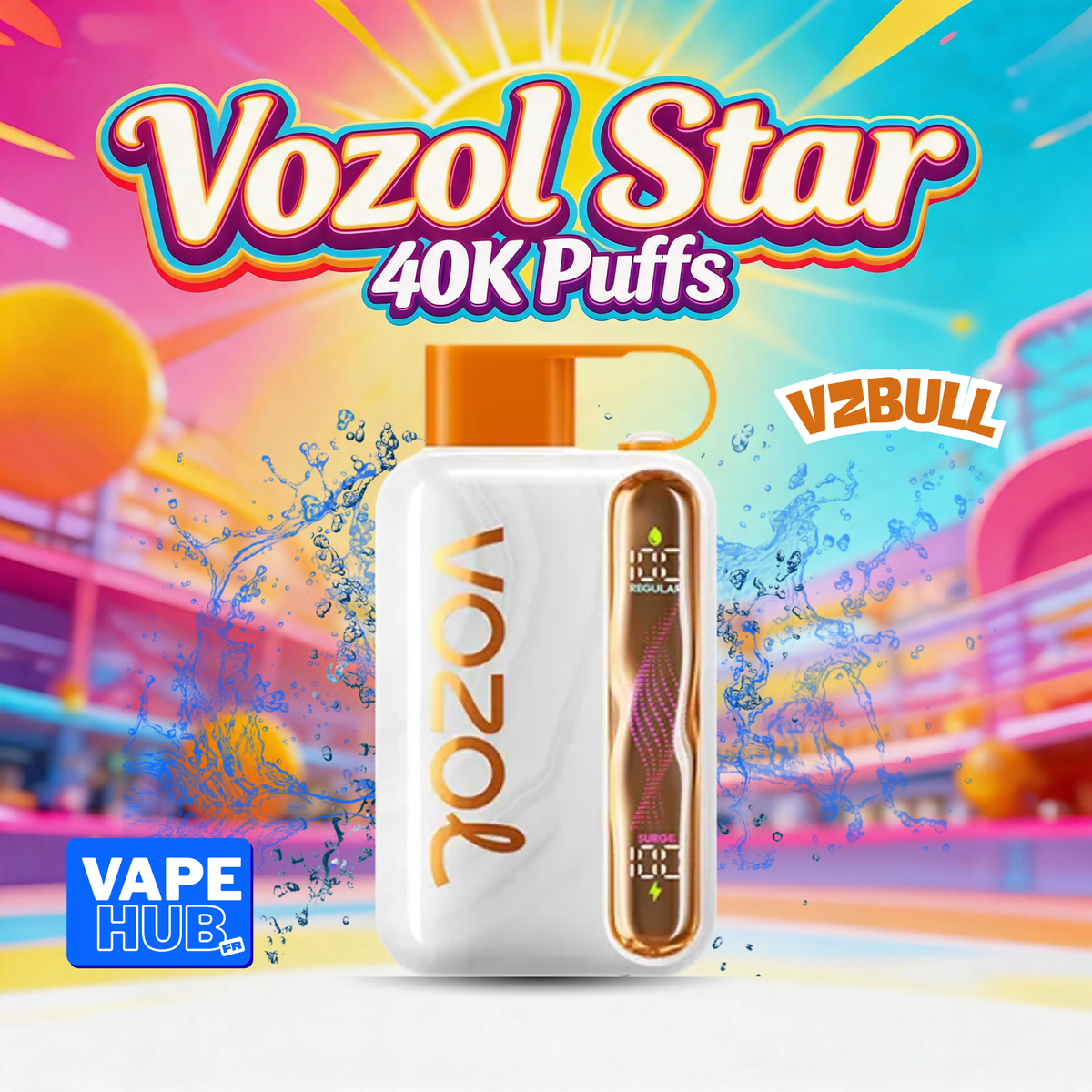 Vozol Star 40000 40K Puffs Disposable Vape 5% VZBULL
