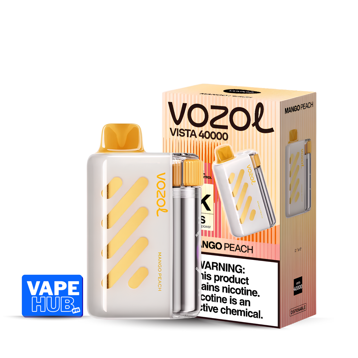 Vozol Vista 40000 40K Puffs Disposable Vape 5% Package