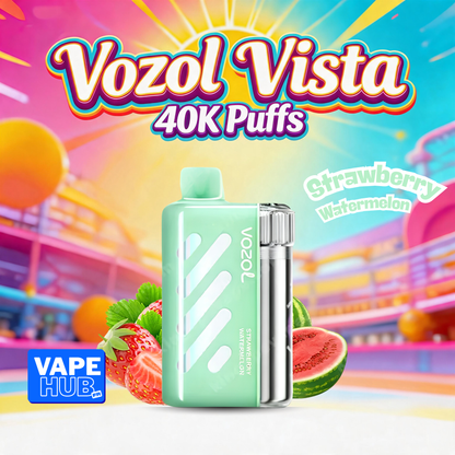 Vozol Vista 40000 40K Puffs Disposable Vape 5% Strawberry Watermelon